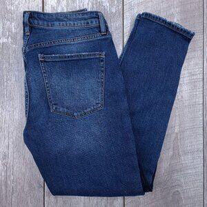 Silver Jeans Womens Vintage Slim Straight Size 27x27 Dark Blue Denim Wash Pants